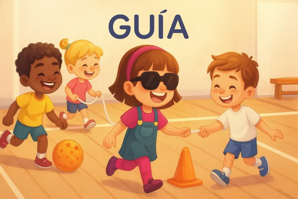 GUÍA PARA ADAPTAR JUEGOS PARA ALUMNOS CON BAJA VISIÓN Y CEGUERA