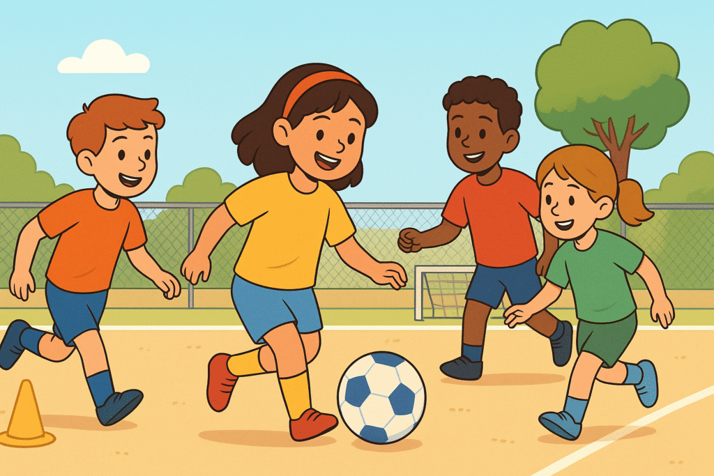 juego inclusivo de fútbol para todos