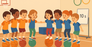 juego de Equilibrio con Pelotas